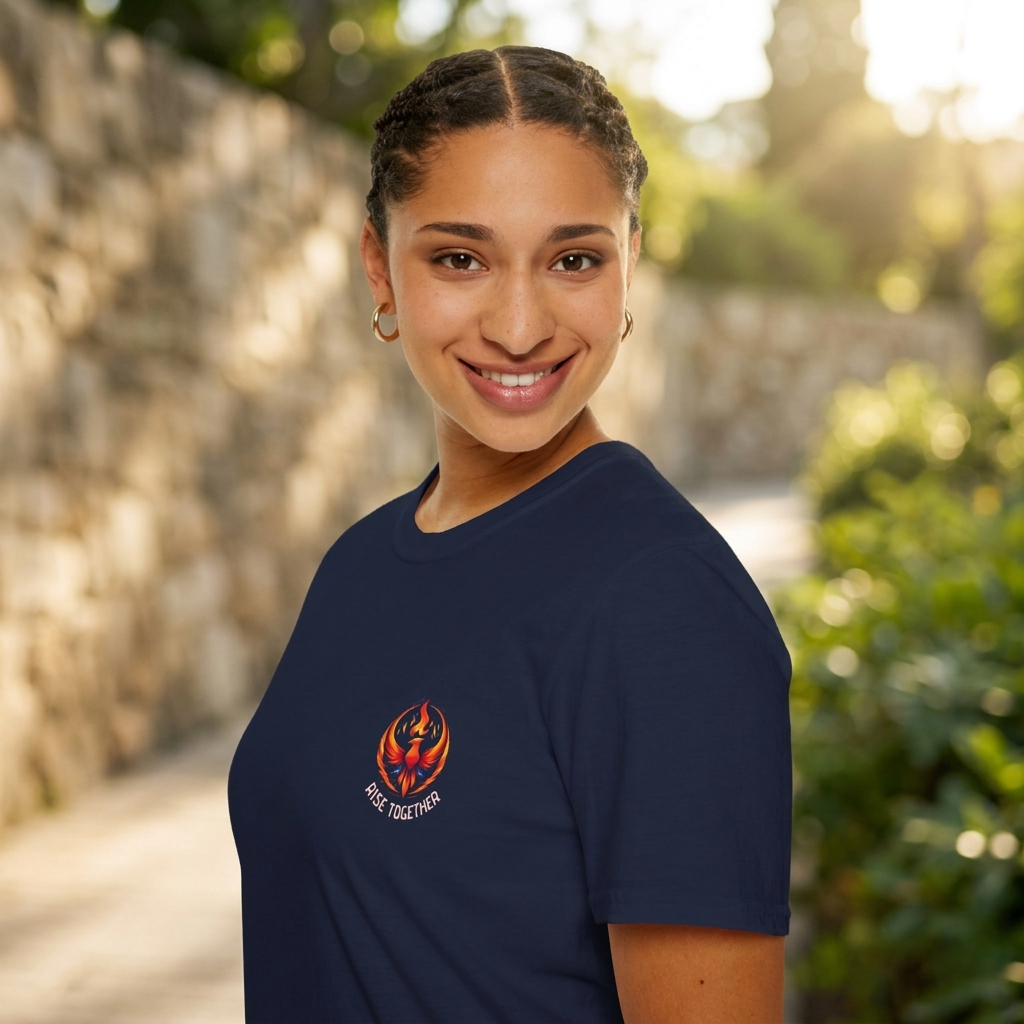 Rise Together T-Shirt | Empowerment Shirt | Rebel Inspired Designs Logo | Activist Gift