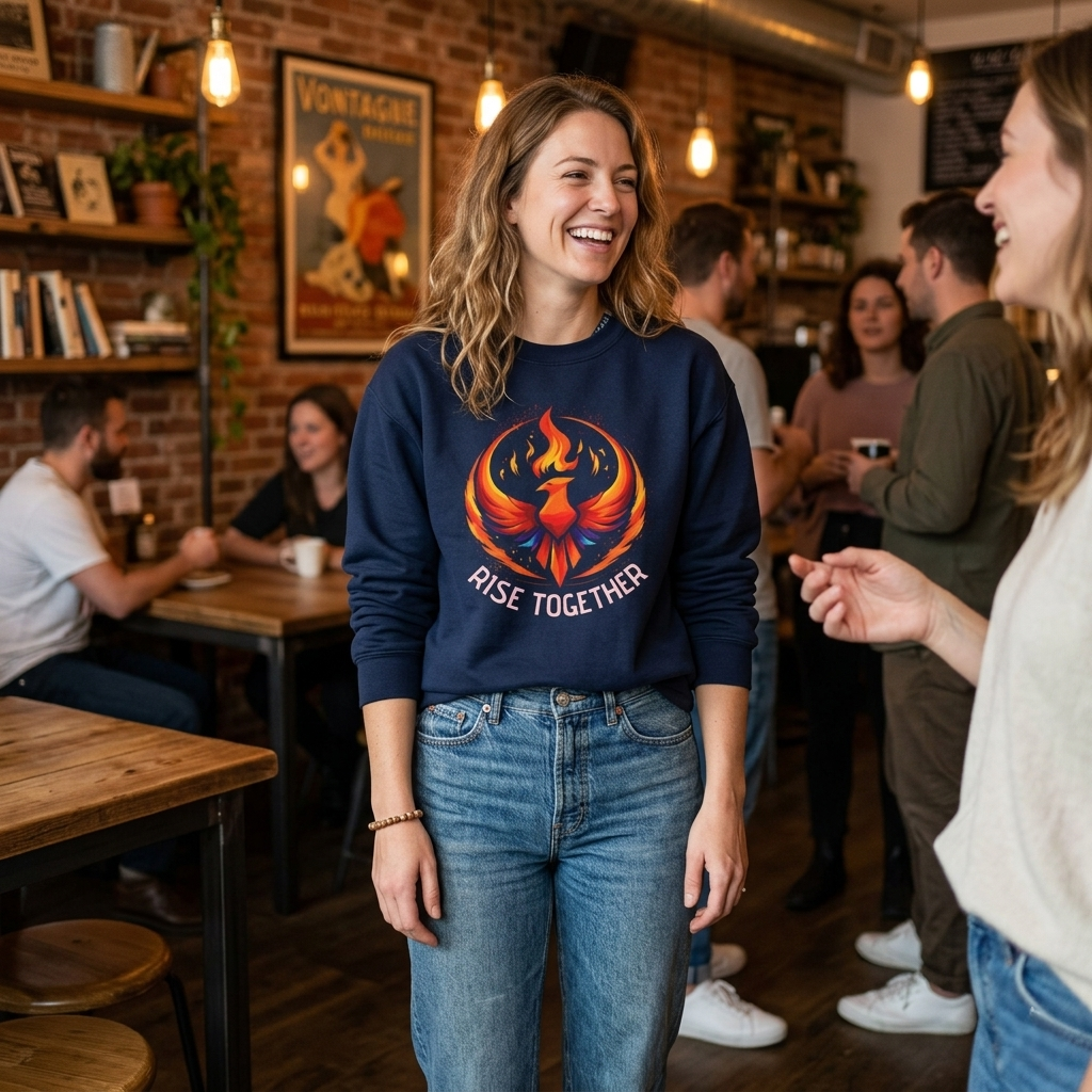 Rise Together Unisex Sweatshirt | Social Justice Crewneck | Activist Gift