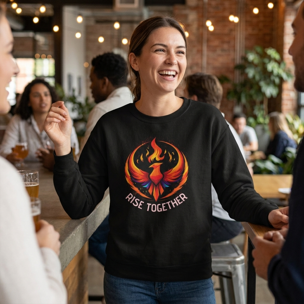 Rise Together Unisex Sweatshirt | Social Justice Crewneck | Activist Gift