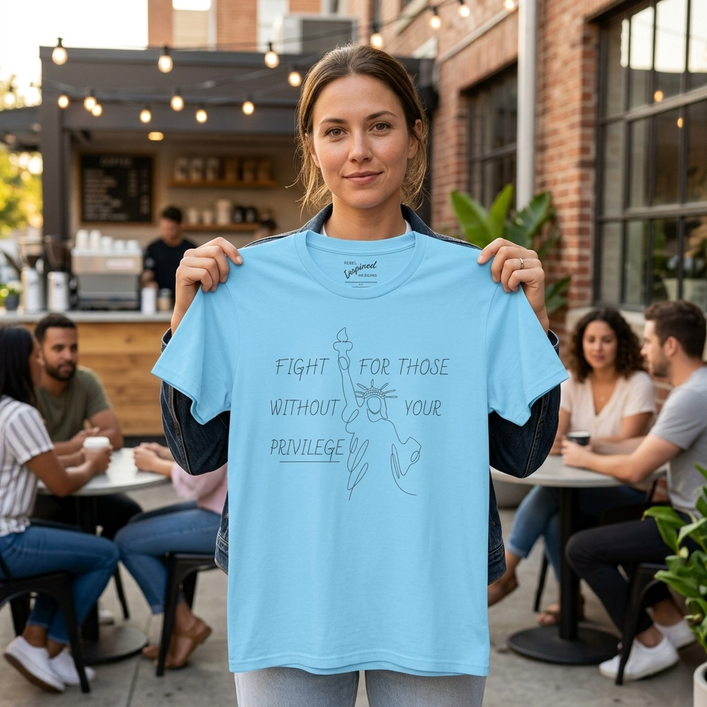 Fight for Liberty Graphic Tee | Activist T-Shirt | Human Rights Shirt | Equality Gift