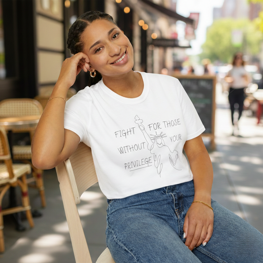 Fight for Liberty Graphic Tee | Activist T-Shirt | Human Rights Shirt | Equality Gift