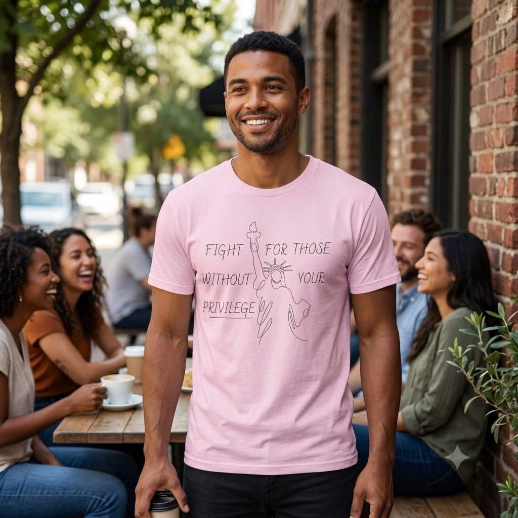 Fight for Liberty Graphic Tee | Activist T-Shirt | Human Rights Shirt | Equality Gift