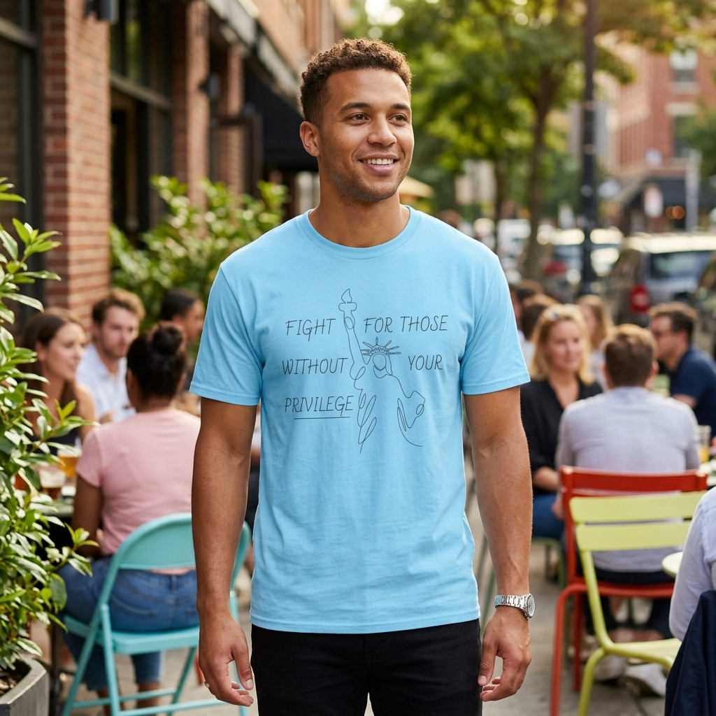 Fight for Liberty Graphic Tee | Activist T-Shirt | Human Rights Shirt | Equality Gift
