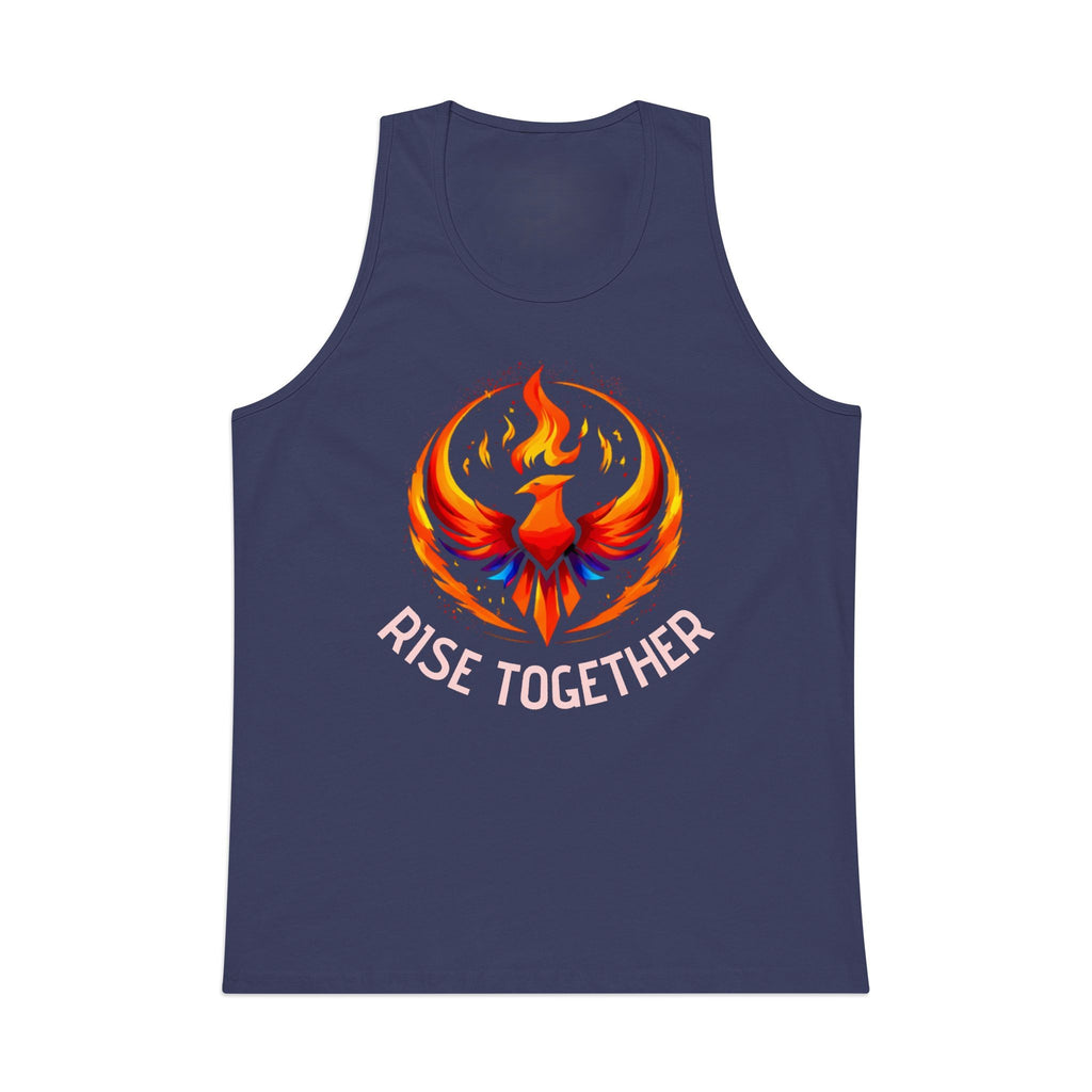 Phoenix "Rise Together" Graphic Tank Top | Men's Inspirational Muscle Tee