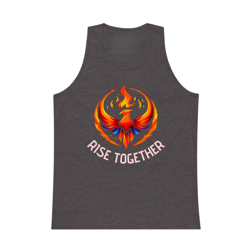 Phoenix "Rise Together" Graphic Tank Top | Men's Inspirational Muscle Tee