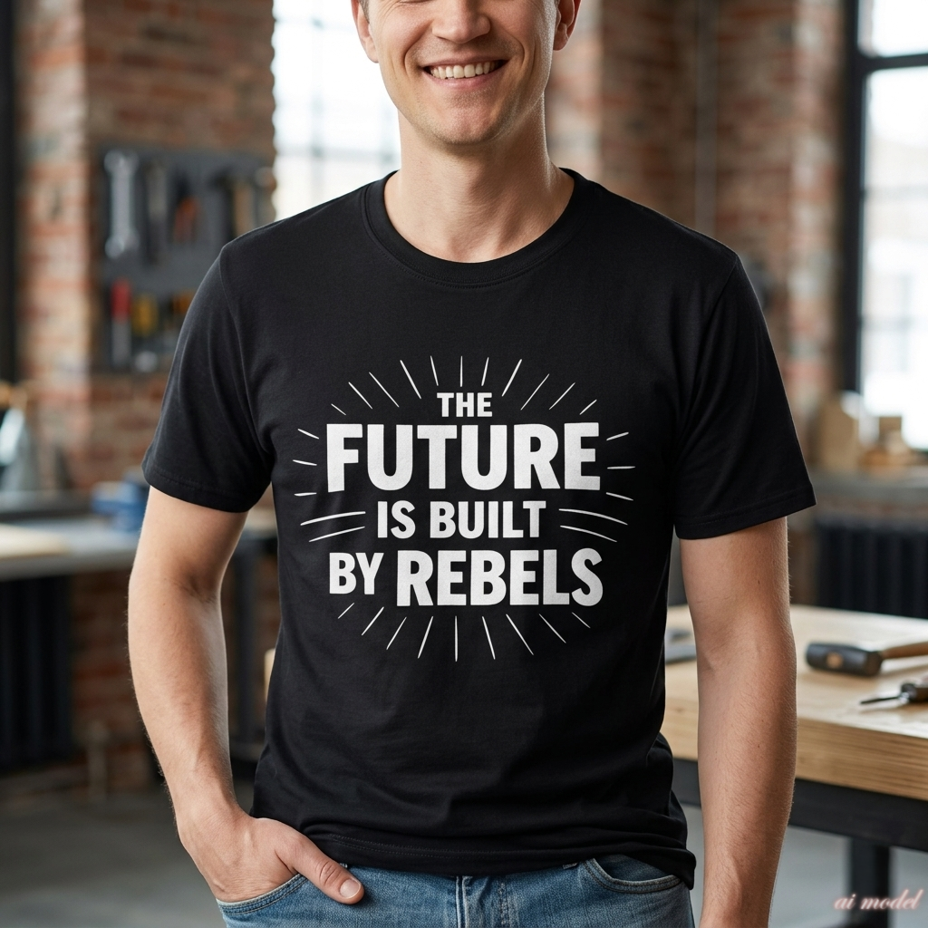 The Future is Built by Rebels Tee | Human Rights T-Shirt | Activist Gift