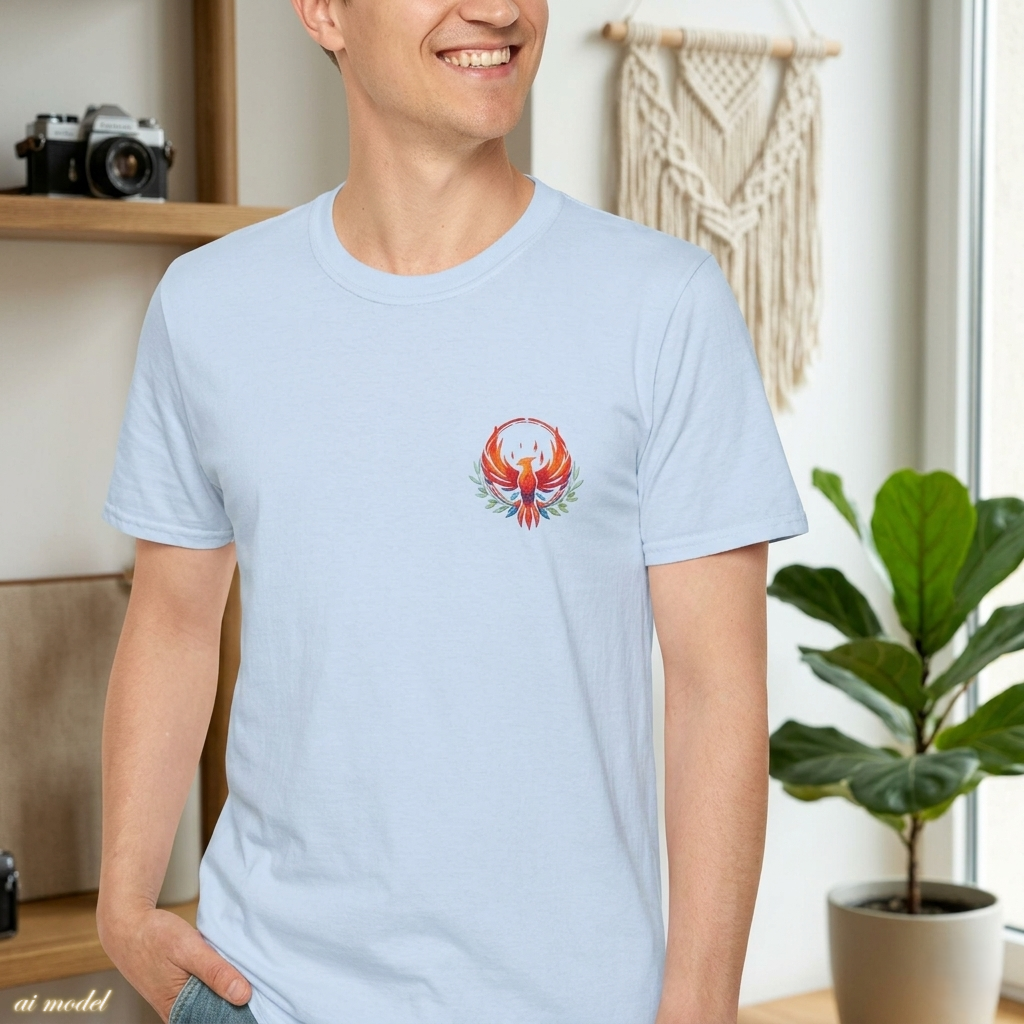 Hope Reforged Tee | Rising Phoenix Resistance T-Shirt | Empowerment Gift
