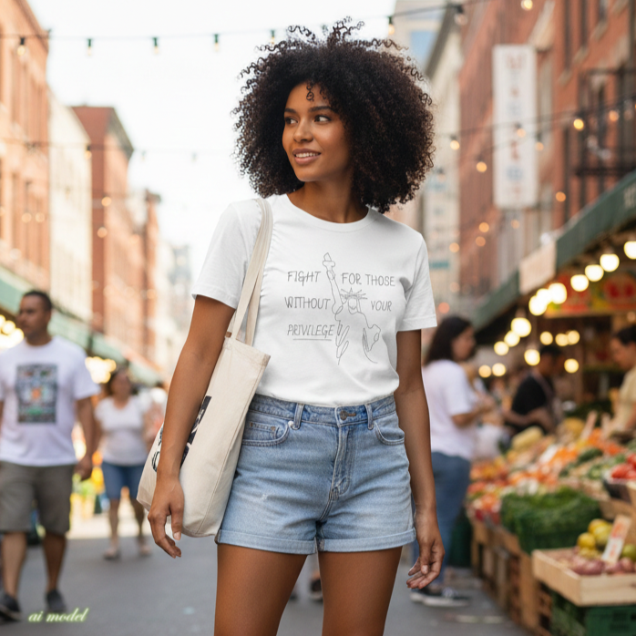 Fight for Liberty Graphic Tee | Activist T-Shirt | Human Rights Shirt | Equality Gift