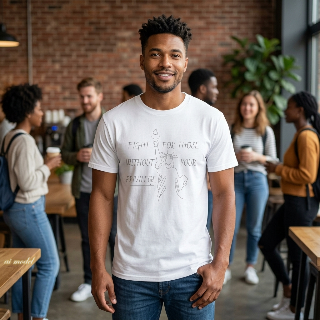 Fight for Liberty Graphic Tee | Activist T-Shirt | Human Rights Shirt | Equality Gift