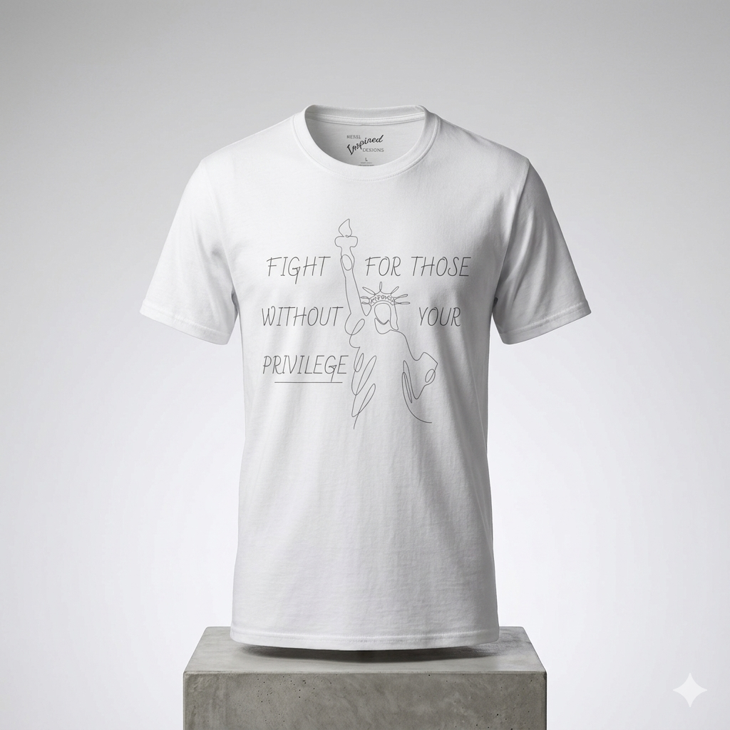 Fight for Liberty Graphic Tee | Activist T-Shirt | Human Rights Shirt | Equality Gift