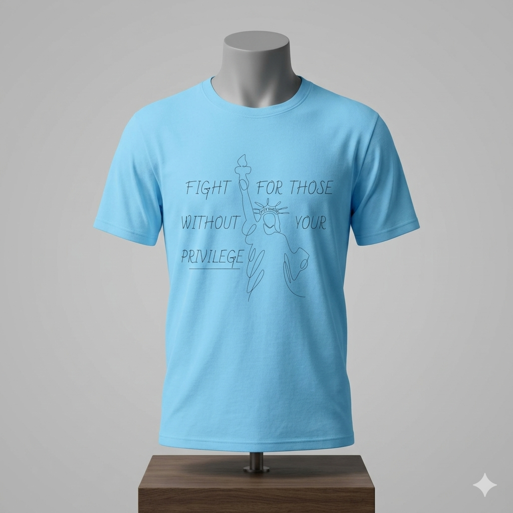 Fight for Liberty Graphic Tee | Activist T-Shirt | Human Rights Shirt | Equality Gift