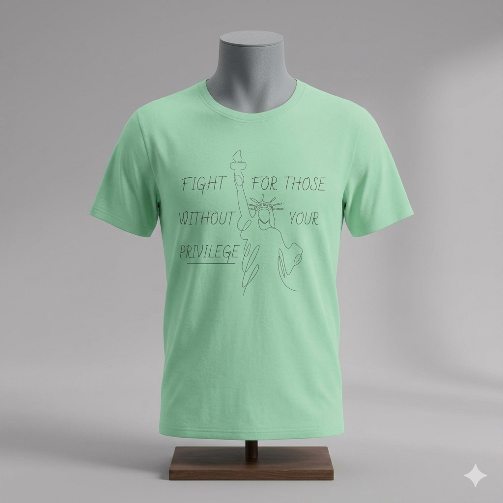 Fight for Liberty Graphic Tee | Activist T-Shirt | Human Rights Shirt | Equality Gift