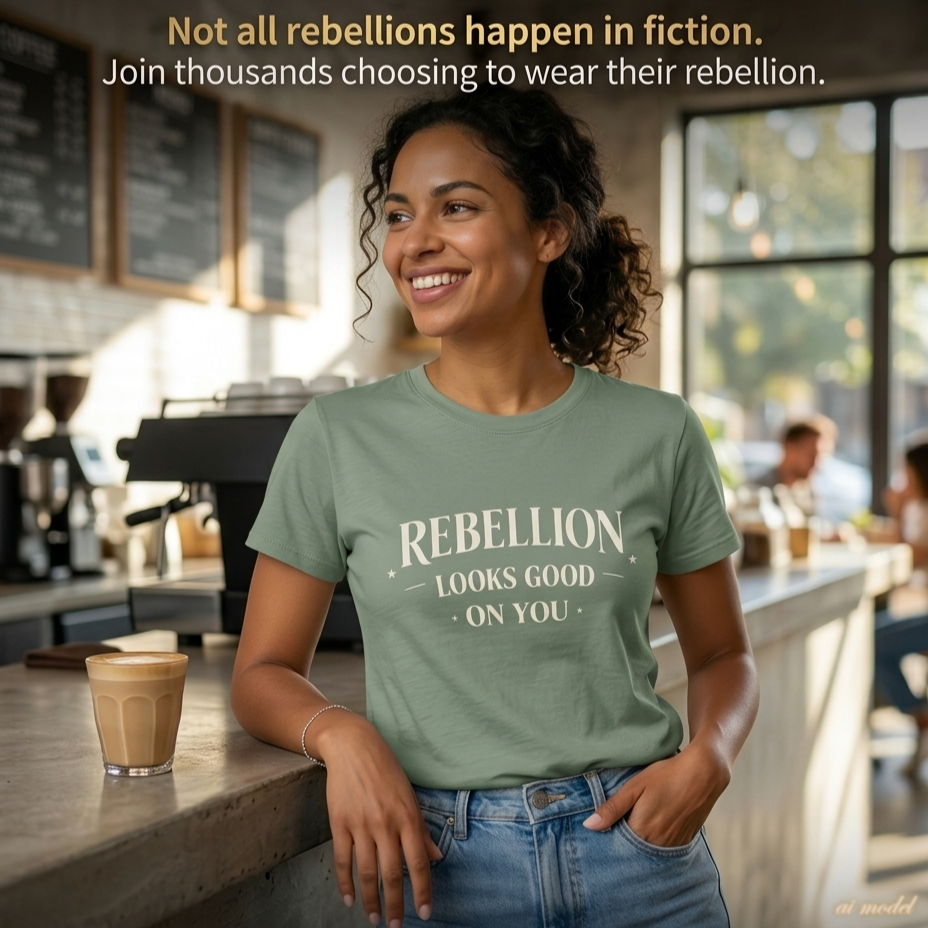 Rebellion Looks Good On You T-Shirt | Activist Gift
