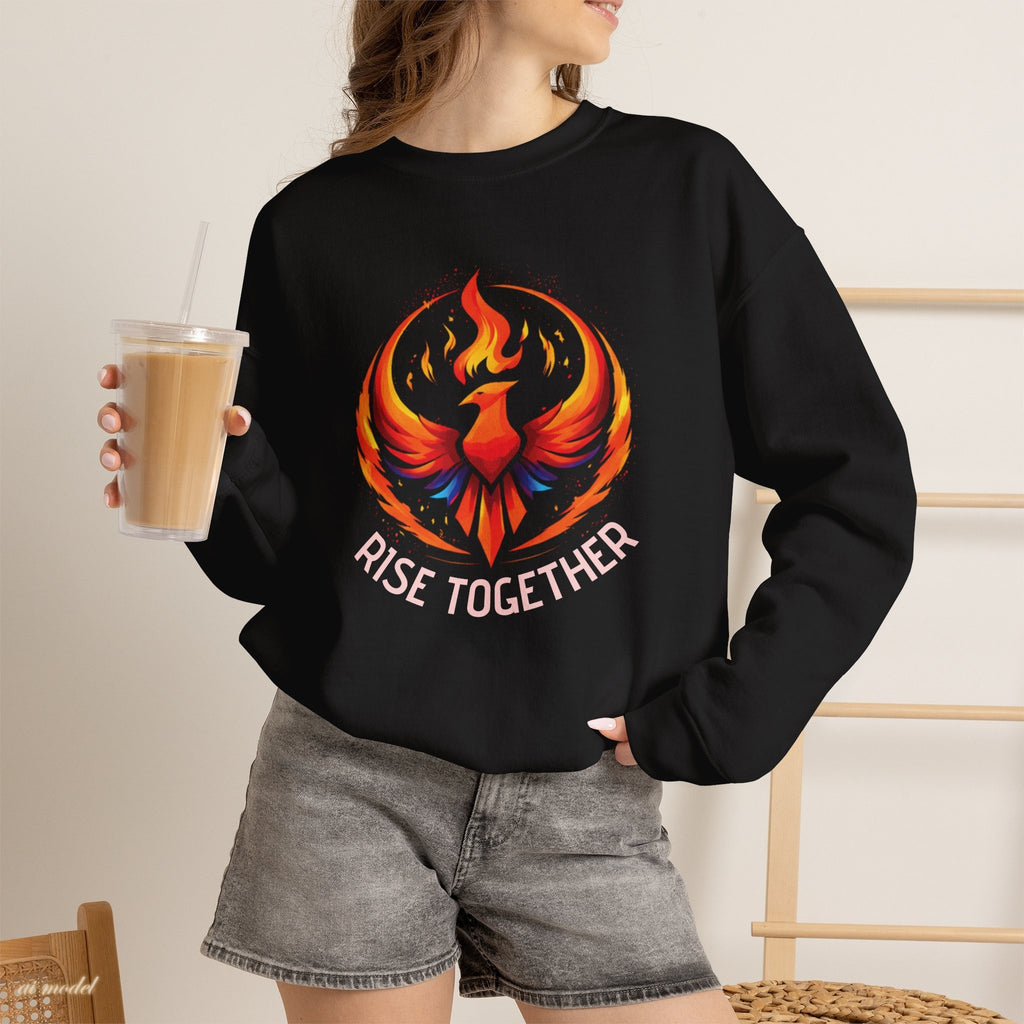 Rise Together Unisex Sweatshirt | Social Justice Crewneck | Activist Gift