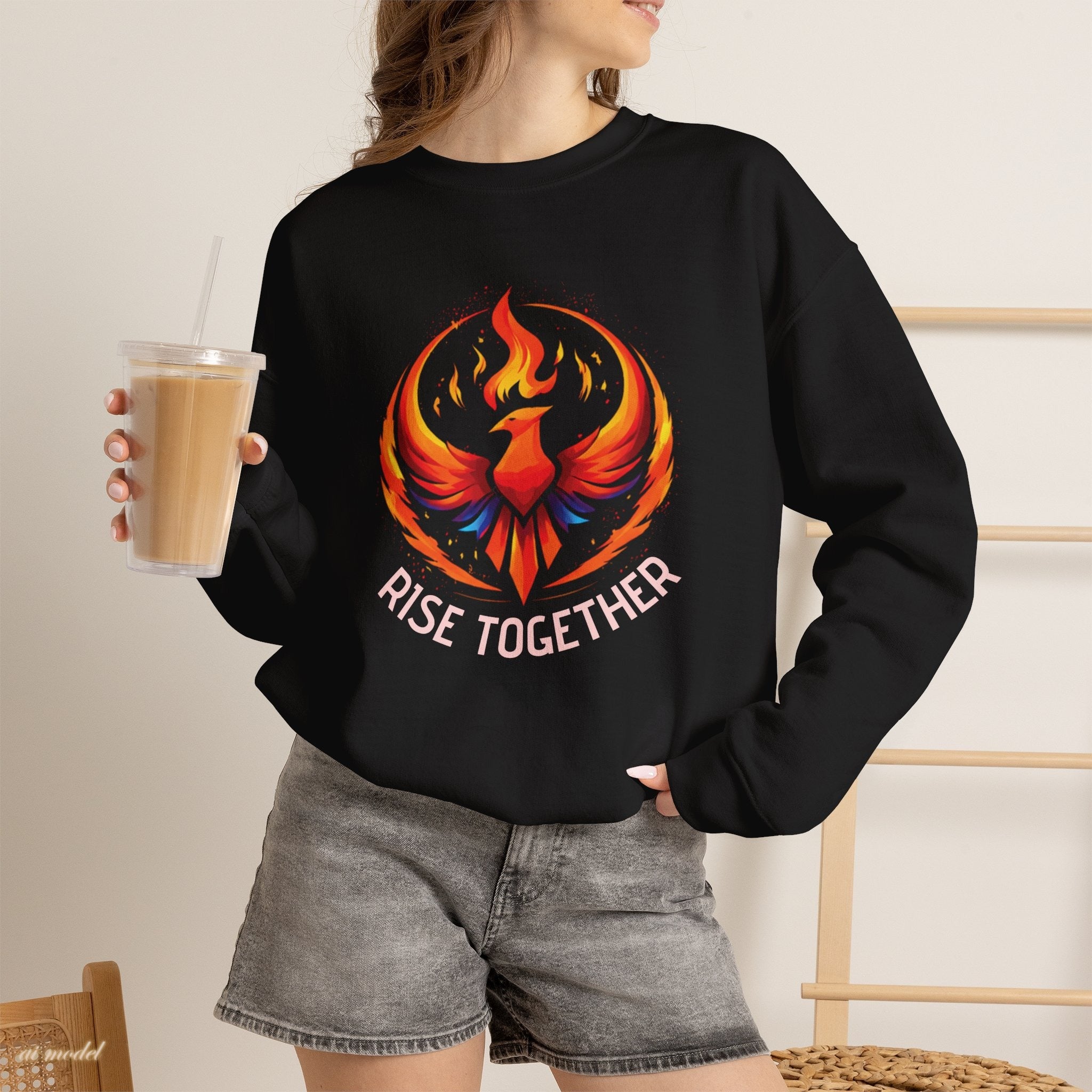 Rise Together Unisex Sweatshirt | Social Justice Crewneck | Activist Gift