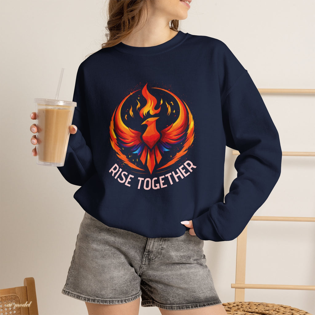 Rise Together Unisex Sweatshirt | Social Justice Crewneck | Activist Gift