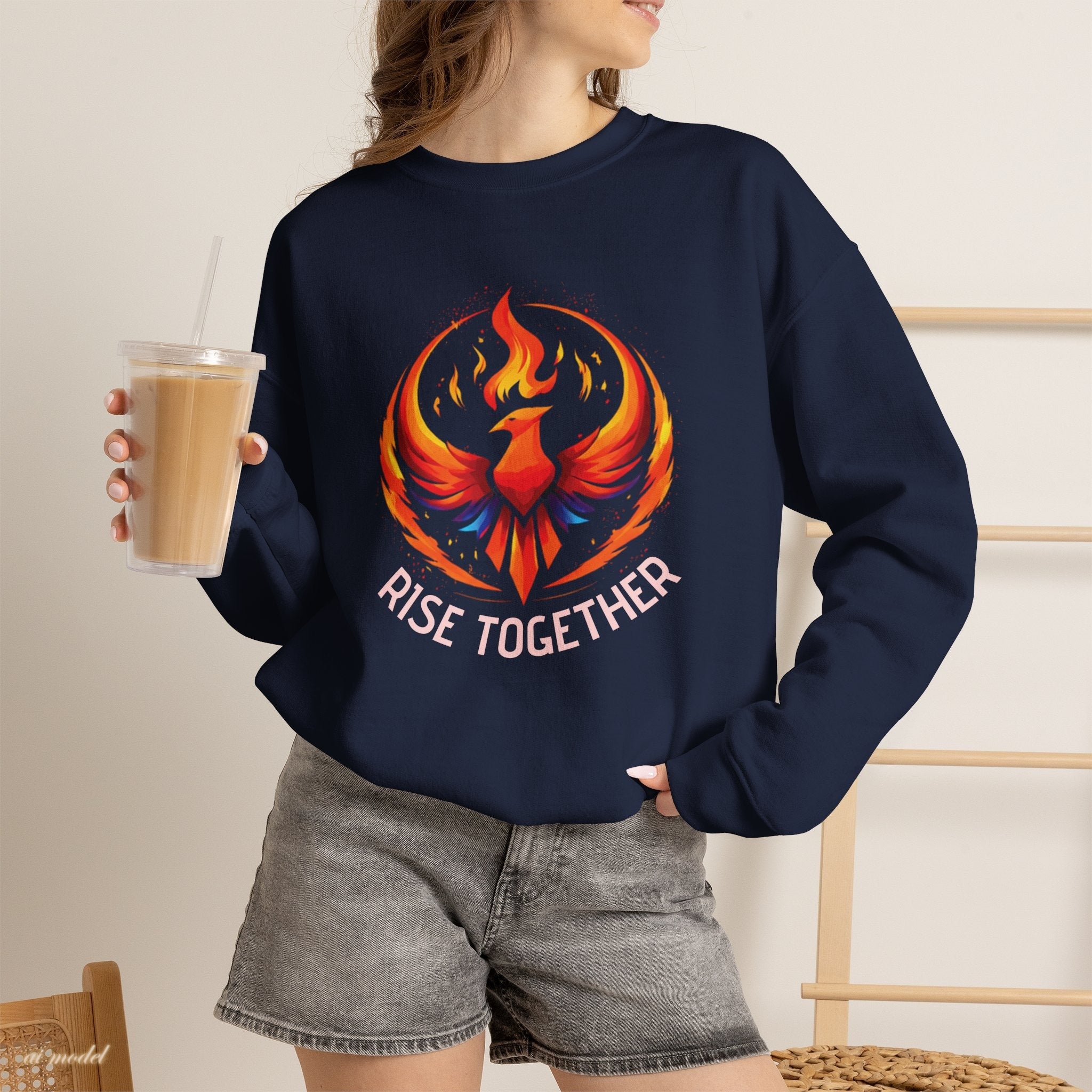 Rise Together Unisex Sweatshirt | Social Justice Crewneck | Activist Gift