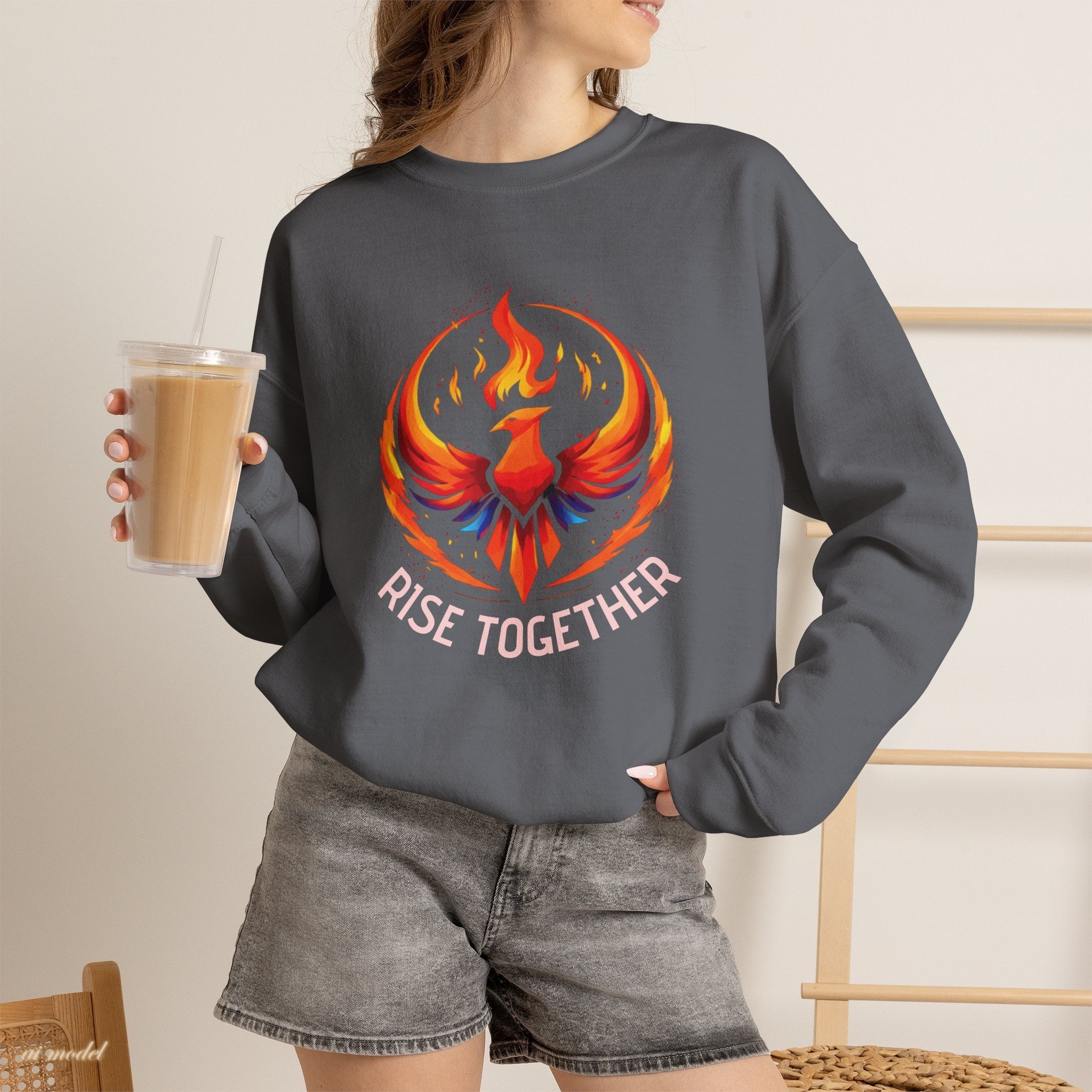 Rise Together Unisex Sweatshirt | Social Justice Crewneck | Activist Gift