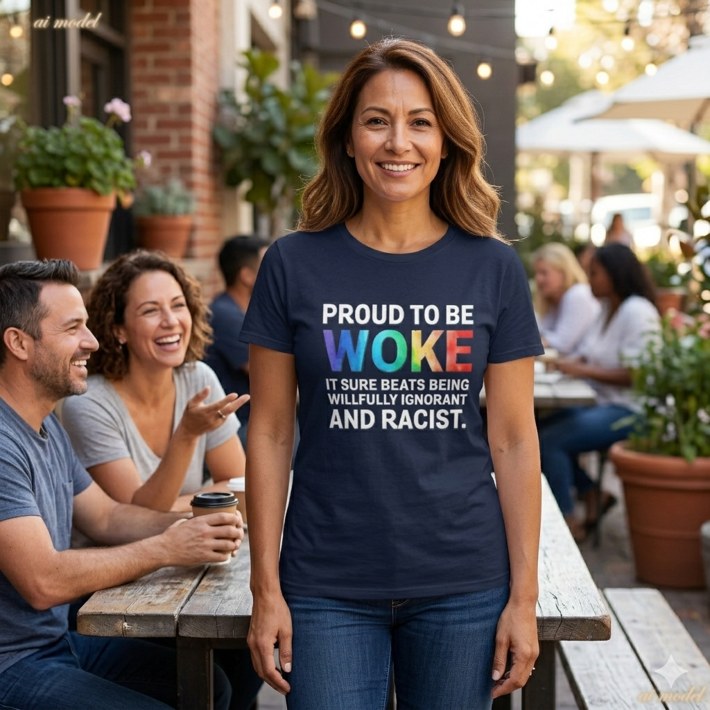 Proud to be Woke Unisex T-Shirt, Anti-Racism Tee, Equality Shirt