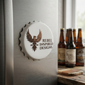 Rebel Inspired Designs Bottle Opener | Phoenix Logo Metal Opener