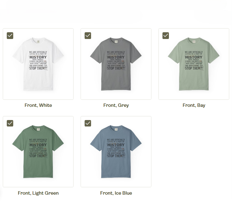 Part of History Graphic Tee | Social Justice Protest T-Shirt