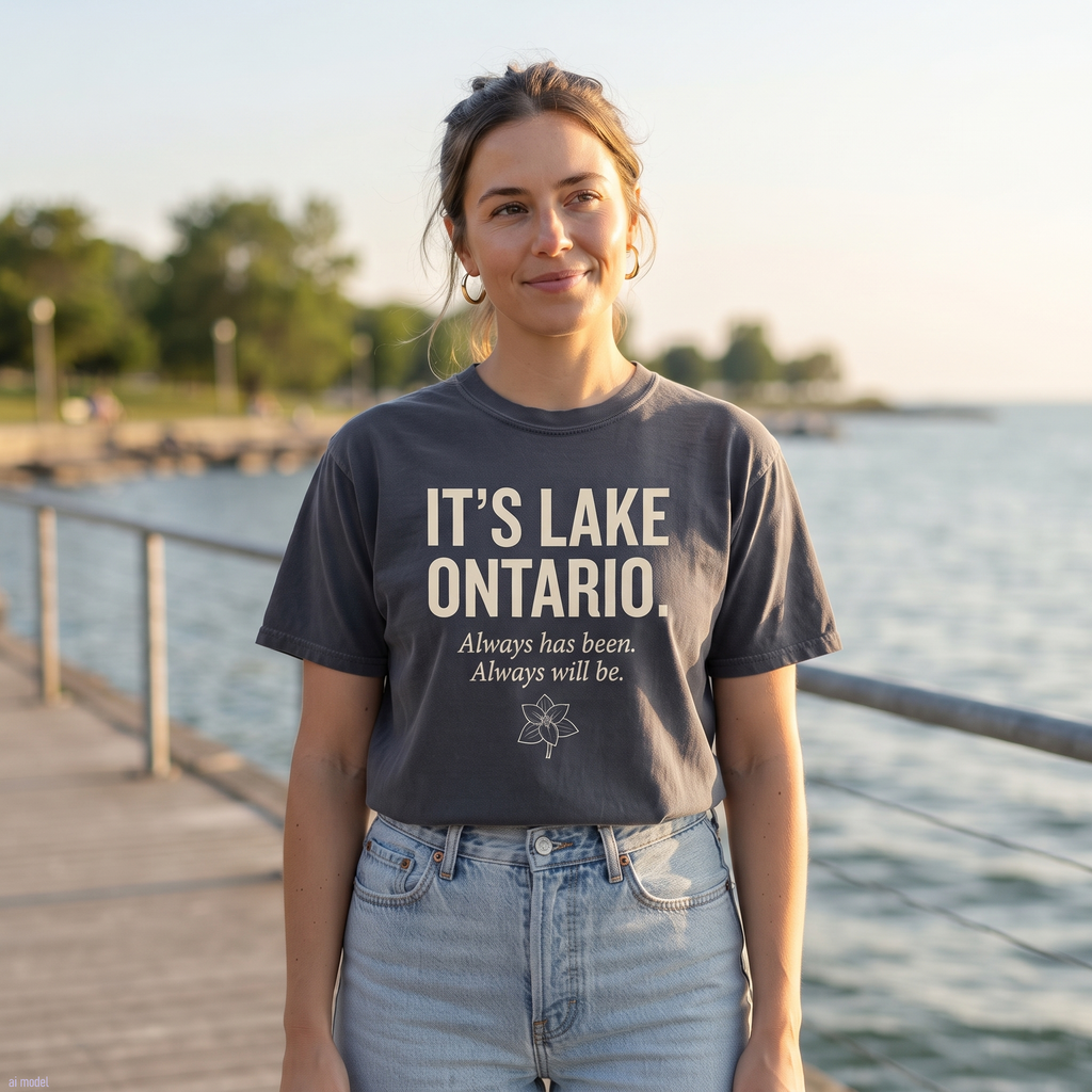 Lake Ontario T-shirt | Not Lake America | Canada Pride Tee