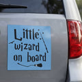 Little Wizard On Board Car Magnet | Magical Baby Sign | Baby Shower Gift