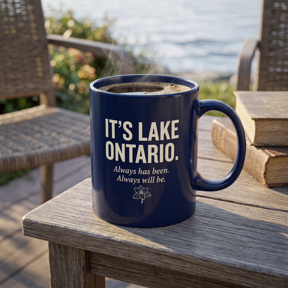 Lake Ontario Ceramic Mug | Not Lake America Coffee Cup