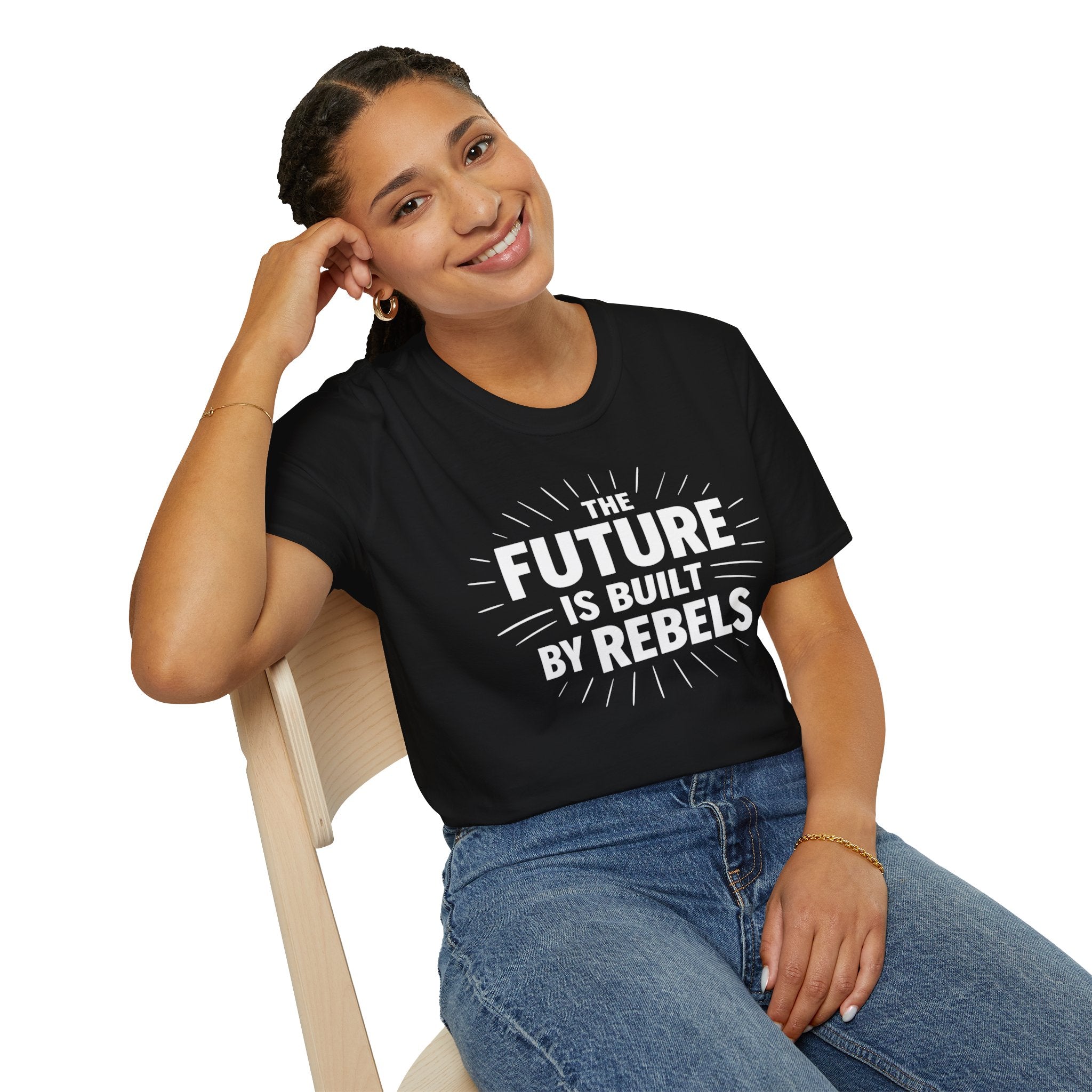 The Future is Built by Rebels Tee | Human Rights T-Shirt | Activist Gift