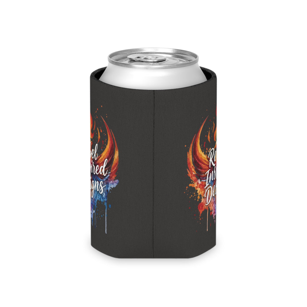 Rebel Inspired Designs Can Cooler | Phoenix Fire Splash Drink Sleeve