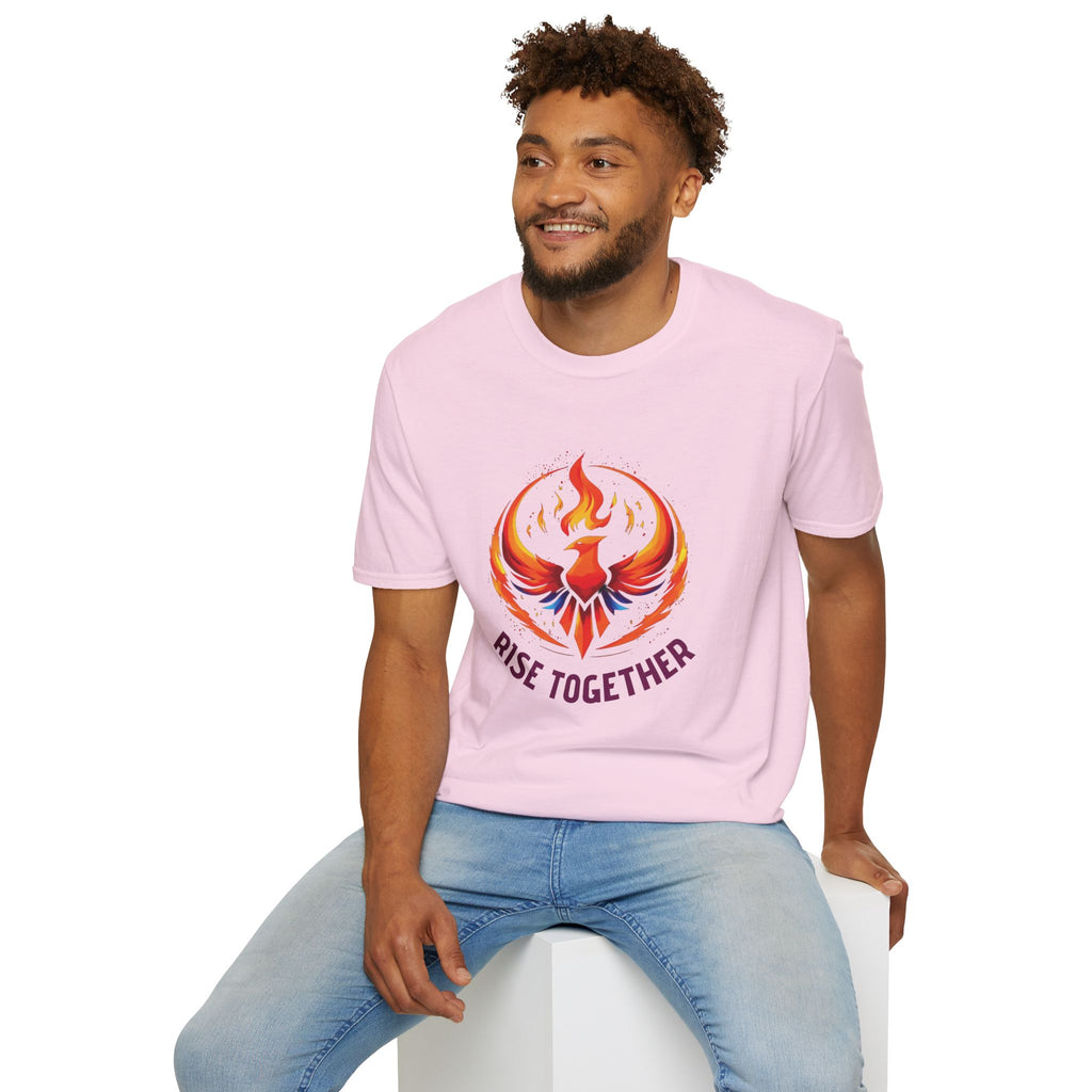 Phoenix Rise Together T-Shirt | Activist Empowerment Graphic Tee