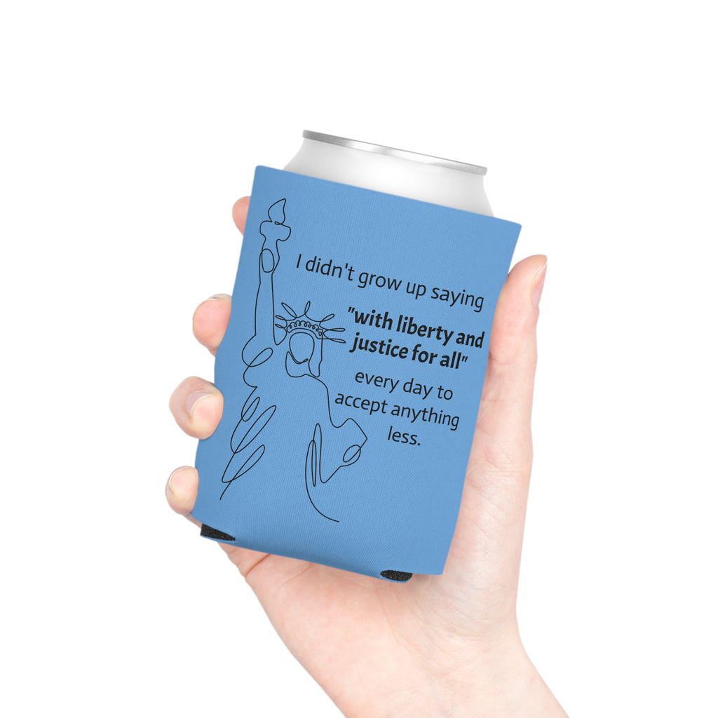 Statue of Liberty Can Cooler | Patriotic Beverage Sleeve | Activist Gift