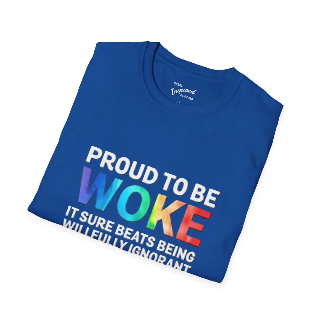 Proud to be Woke Unisex T-Shirt, Anti-Racism Tee, Equality Shirt