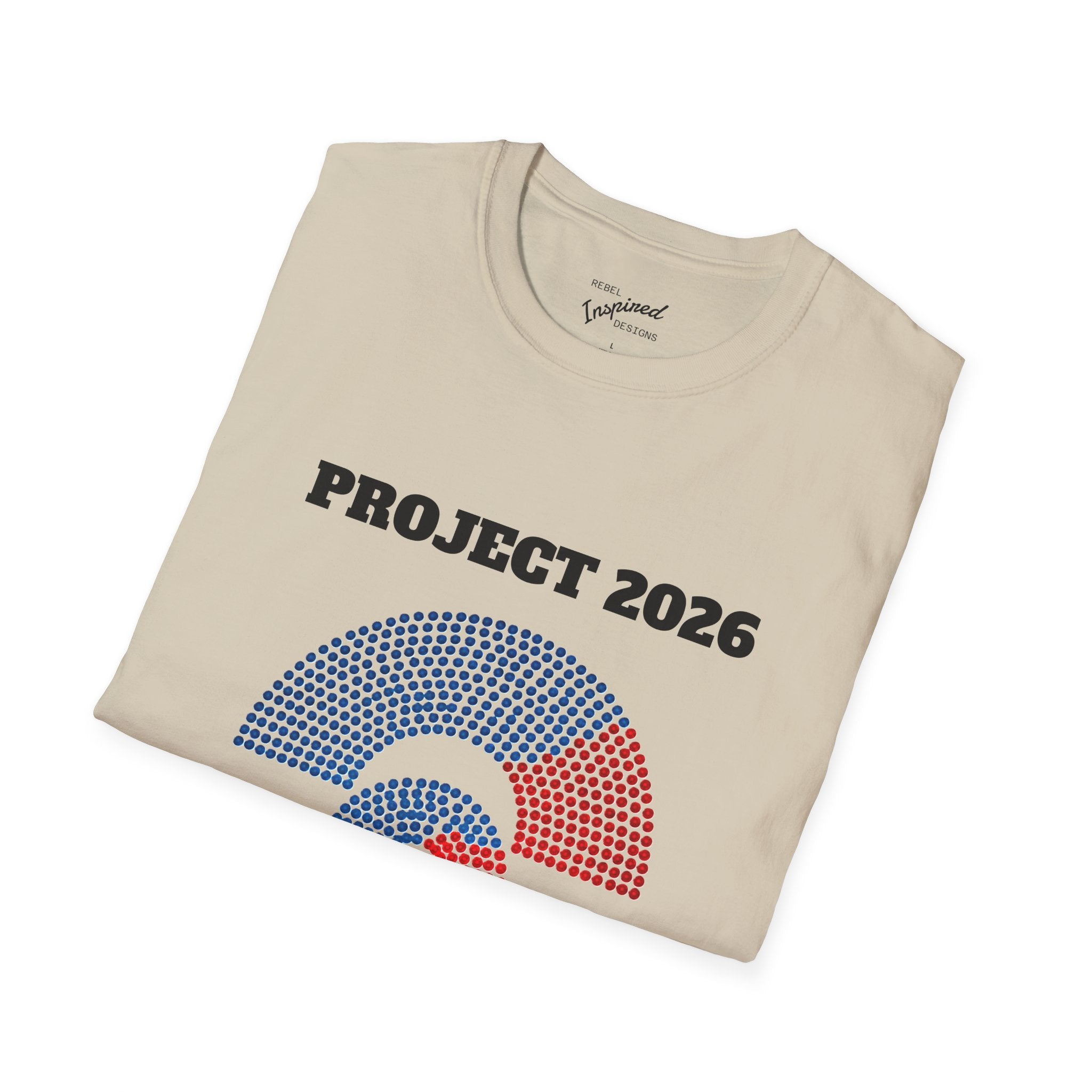 Project 2026 Unisex T-Shirt, Make America Safe Again, Congressional Map Tee