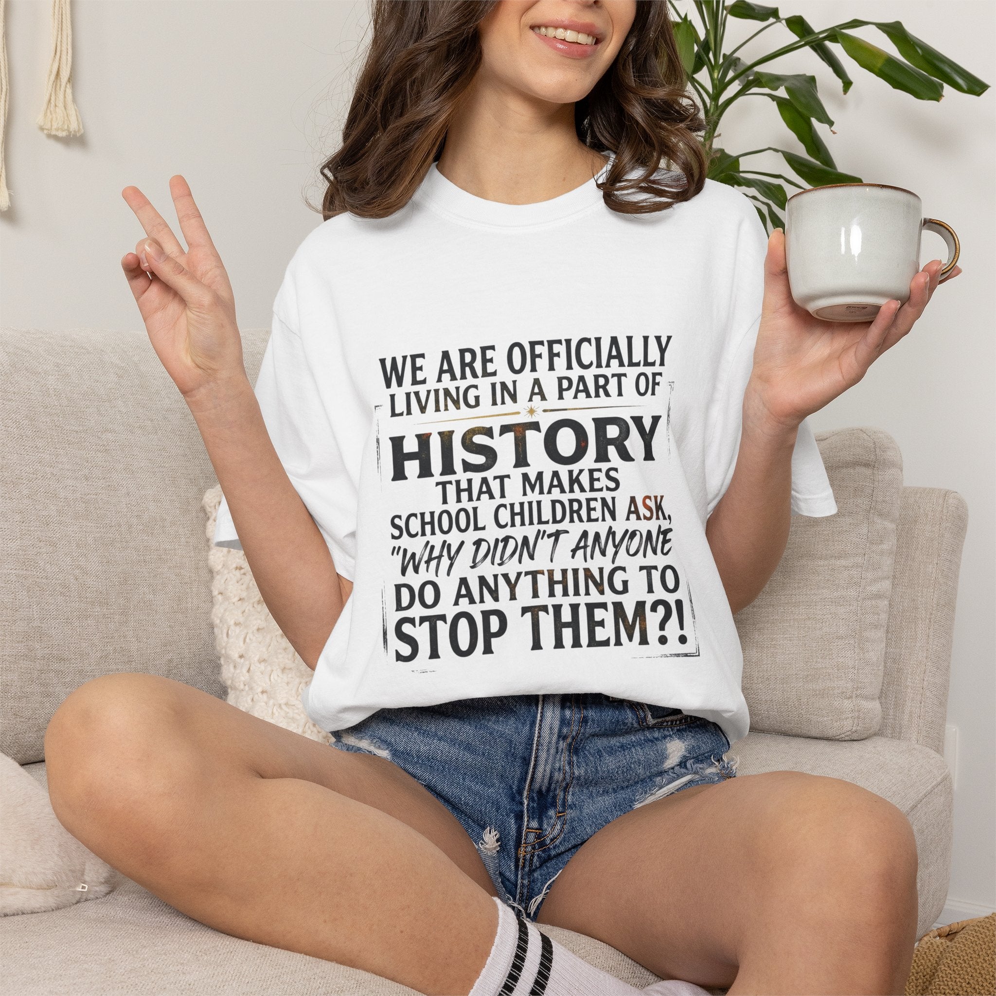 Part of History Graphic Tee | Social Justice Protest T-Shirt
