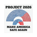Make America Safe Again Car Magnet | Political Americana Decal