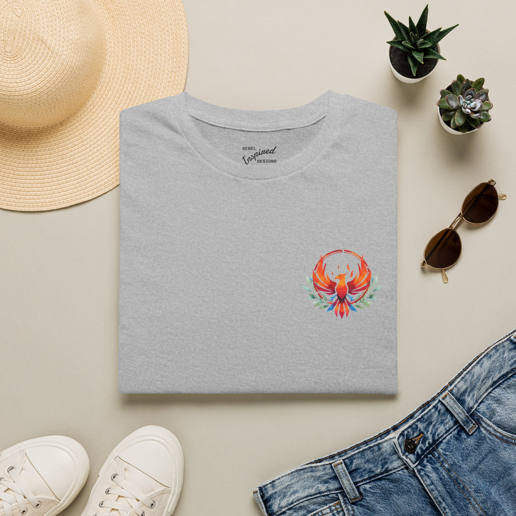 Hope Reforged Tee | Rising Phoenix Resistance T-Shirt | Empowerment Gift