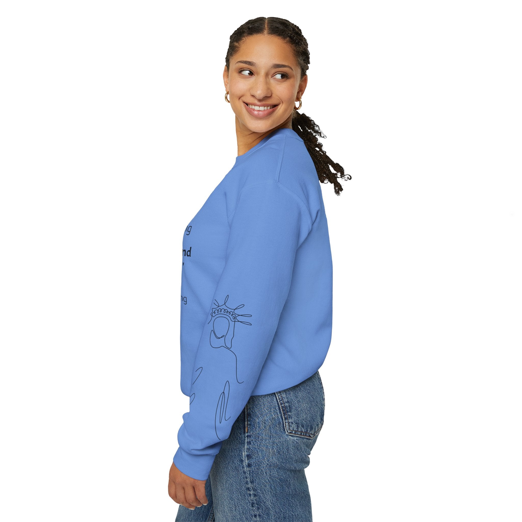 Liberty and Justice Crewneck Sweatshirt | Statue of Liberty Pullover | Equality and Freedom Gift