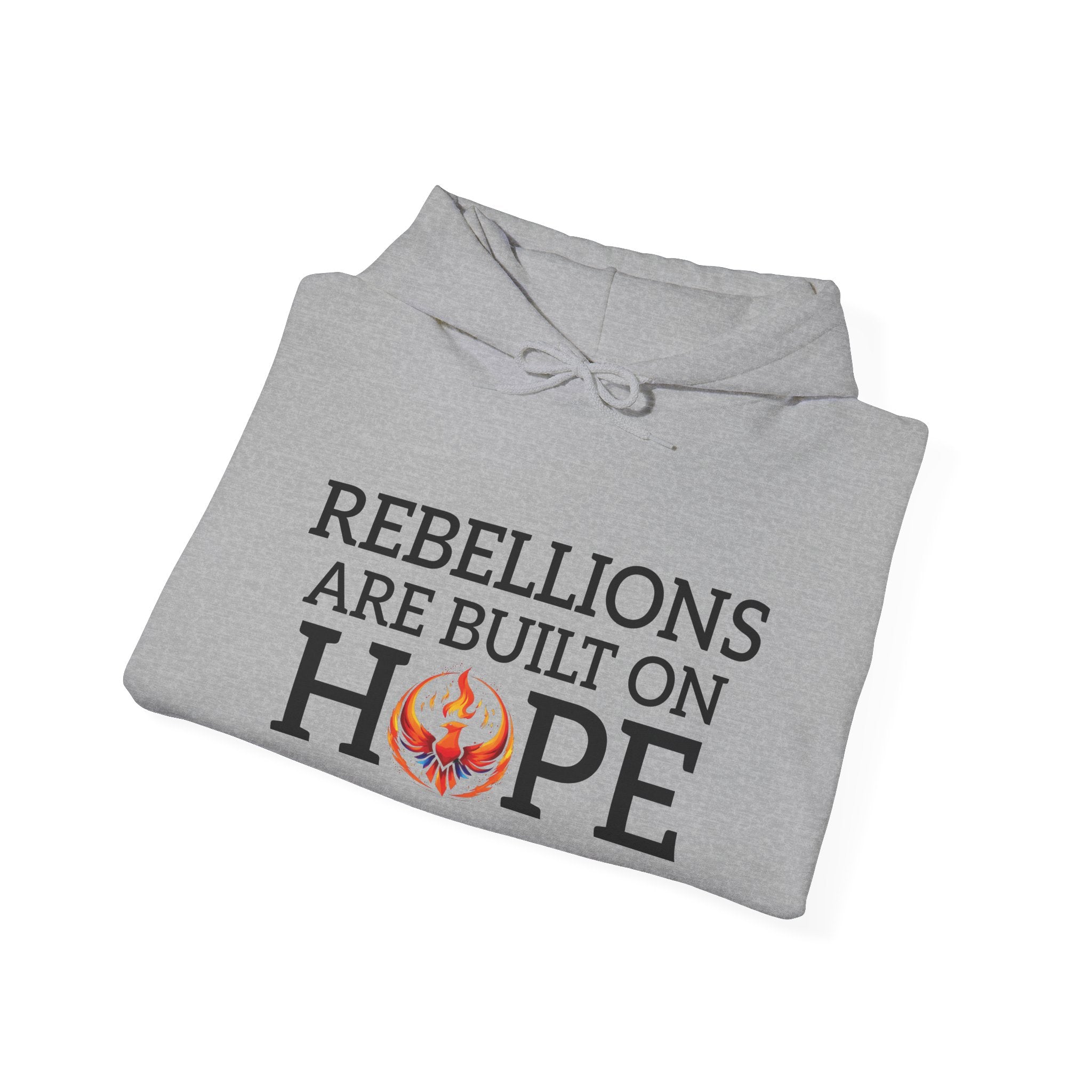 Rebellions Are Built on Hope Hoodie | Inspirational Protest Graphic Sweatshirt