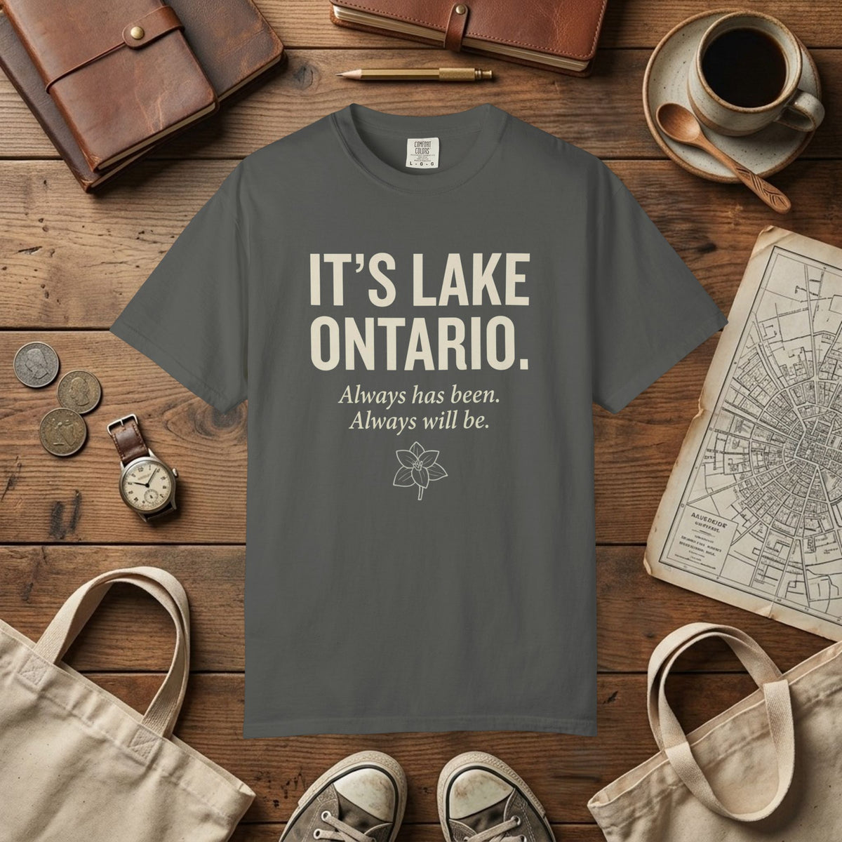 Lake Ontario T-shirt | Not Lake America | Canada Pride Tee