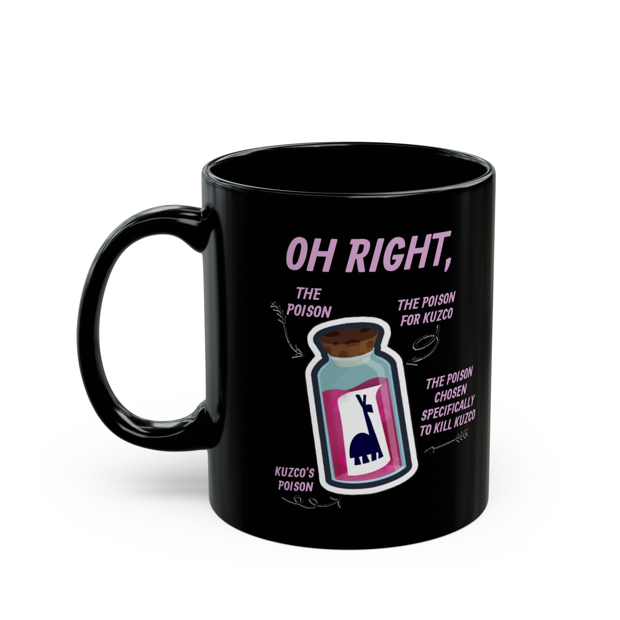 Poison Llama Coffee Mug 11oz & 15oz | Animated Movie Gift