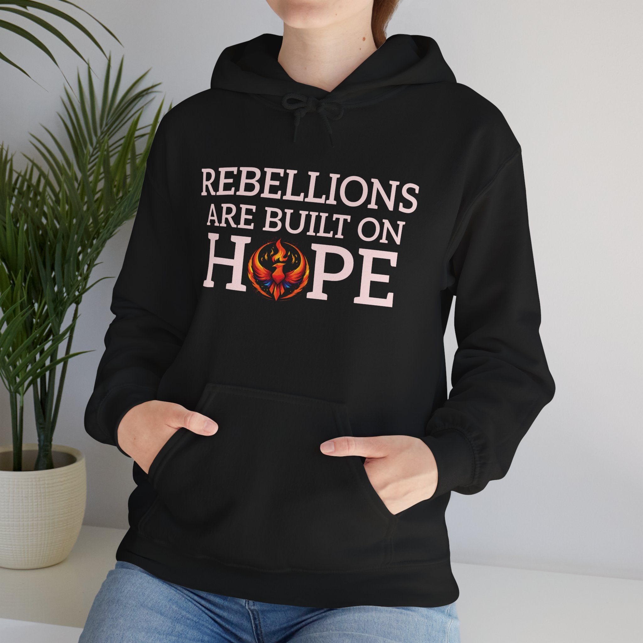 Rebellions Are Built on Hope Hoodie | Inspirational Protest Graphic Sweatshirt