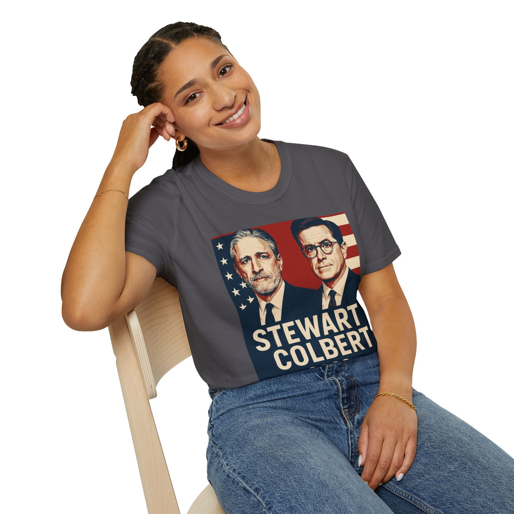Stewart Colbert 2028 Election Tee | Political Humor Shirt | Satire Campaign Gift