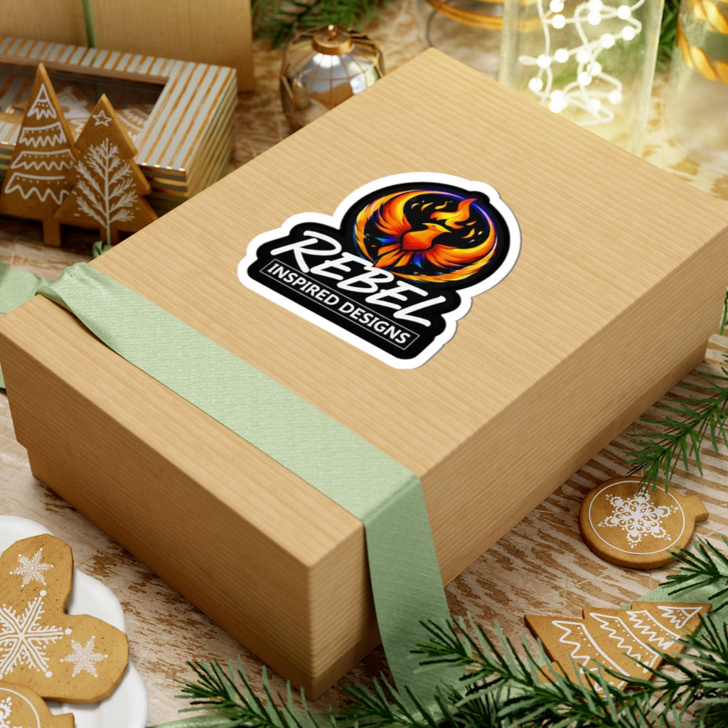 Rebel Inspired Designs Kiss-Cut Sticker | Phoenix Flame Logo sticker