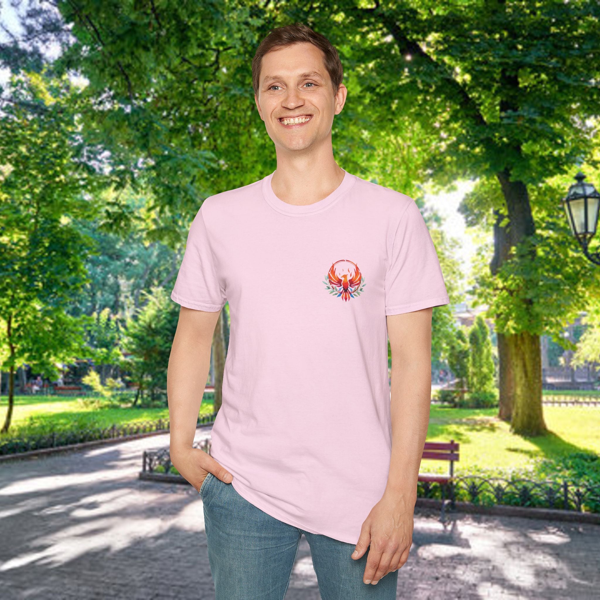 Hope Reforged Tee | Rising Phoenix Resistance T-Shirt | Empowerment Gift