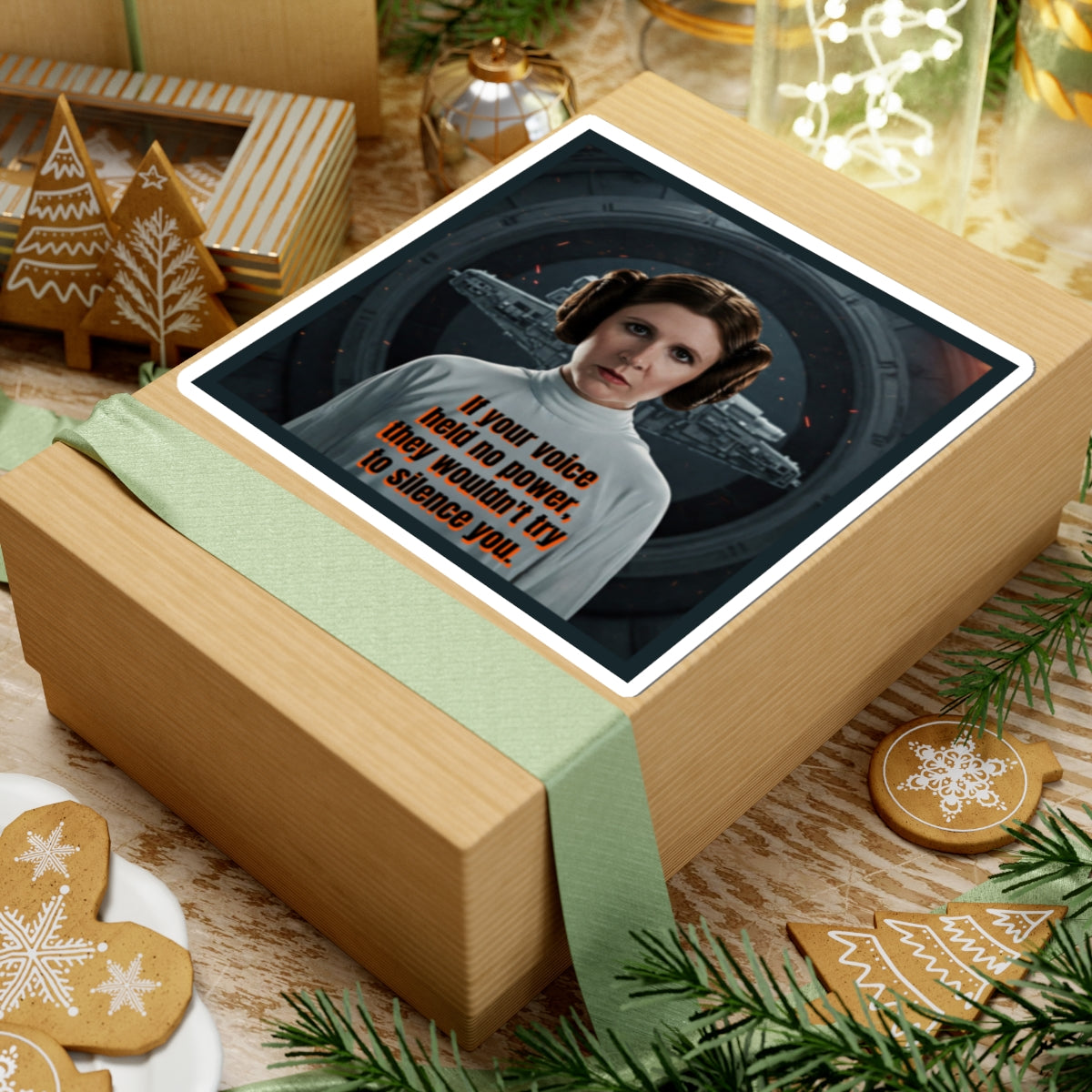 Your Voice Holds Power Sticker | Rebellion Vinyl Decal