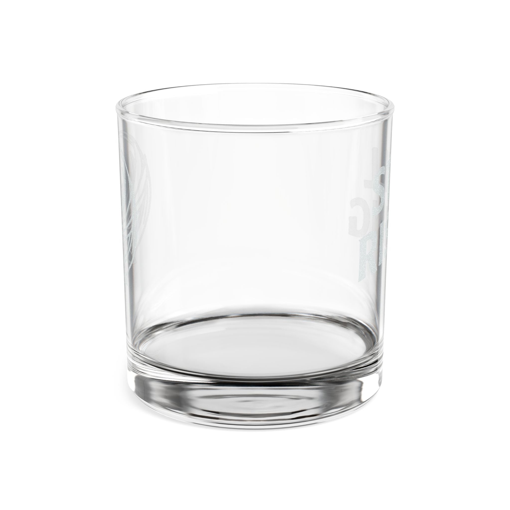 Still Rising Engraved 10.5 oz Rocks Glass | Rising Phoenix Emblem Whiskey Glass