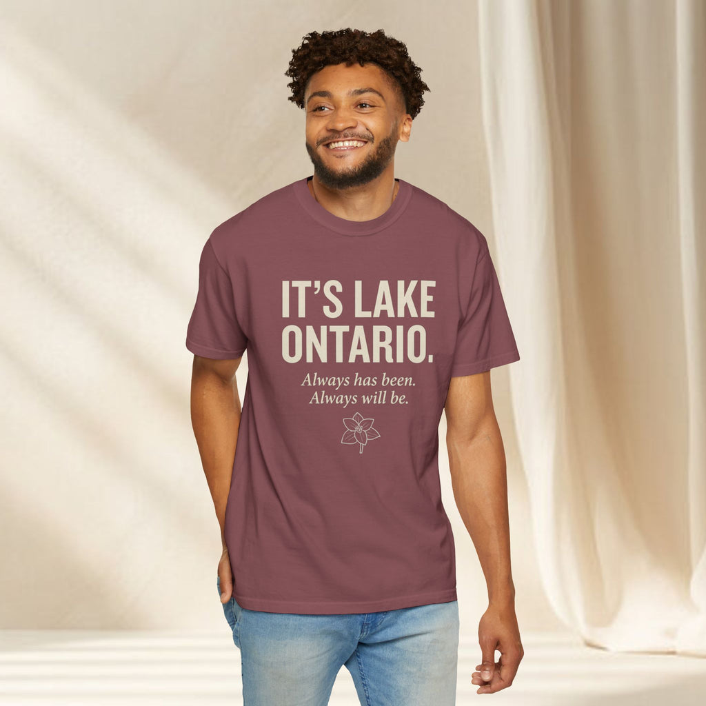 Lake Ontario T-shirt | Not Lake America | Canada Pride Tee