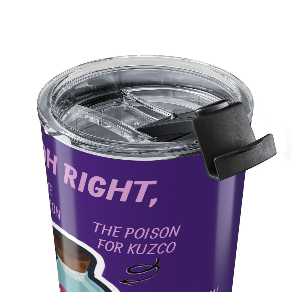 Poison Llama Tumbler | Stainless Steel Insulated Cup 20oz | Animated Movie Gift