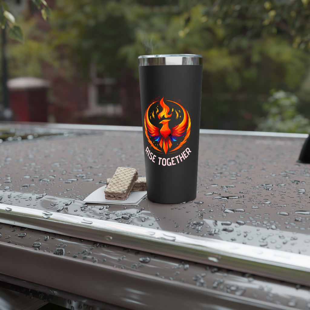 Rise Together Tumbler | 22oz Double-Wall Travel Mug | Activist Gift